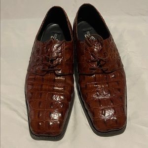 Giorgio Brutini Alligator Dress Shoes size 10.5